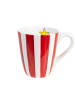 Blond Amsterdam Becher Roter Streifen in Rot - 350 ml