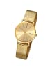 Regent Analog-Armbanduhr Regent Metallarmband gold mittel (ca. 32mm)