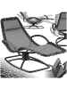 tectake ergonomische Kippliege, 77 x 170 x 83 cm, 120 kg Belastbarkeit