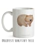 Mr. & Mrs. Panda Kaffeebecher Wombat mit Spruch in Weiß