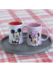 Geda Labels Tasse Mickey 3D Relief  in Rot - 360ml