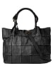 Samantha Look Shopper echt Leder in schwarz