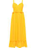 IZIA Damen Maxikleid in Orange