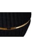 Kayoom Hocker Doric in schwarz - gold