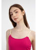myMo Damen Minikleid Aus Rippstrick in Pink