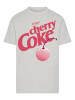 F4NT4STIC T-Shirt Coca Cola Enjoy Cherry Coke in grau meliert