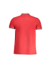 cavalli CLASS Rotes Baumwoll-Polohemd