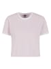 Urban Classics T-Shirt in blushedrose/white