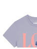 wat? Apparel T-Shirt Pfotenliebe in Lavender