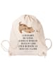Mr. & Mrs. Panda Sportsack Hund Marienkäfer mit Spruch in Creme