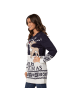 tectake Festtagspullover, Strickpullover in weihnachtlicher Farbgebung