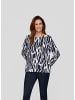 Rabe Rundkragen Langarmshirt für Damen in uni