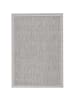 KADIMA DESIGN Teppich Outdoor Flachgewebe Uni-Farbe Polypropylen Balkon in Grau