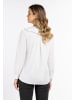 DreiMaster Damen Bluse in Wollweiss
