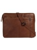 SPIKES & SPARROW Dokumententasche LAPTOP SLEEVE echt Leder in cognac