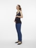 mama licious Umstandsjeans mit Skinny Fit in Dark Blue Denim