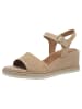 Tamaris Sandalette in TAN