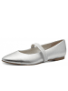 Marco Tozzi Ballerina  in Silber