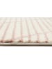 Wecon Home Teppich "Velvet Walk" in Rosa/Beige/Silber