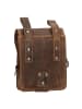 Greenburry Vintage Gürteltasche Leder 14.5 cm in brown