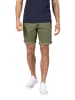 Timezone Feine Chino Shorts mit umgeschlagenem Saum in Olive