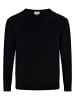 CASH-MERE.CH Rundhals Pullover in Schwarz