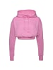 Champion Kapuzenpullover Hooded Crop Top in rosa