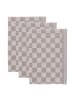 Butlers Küchentuch CHECKER STYLE 3er-Set in Braun