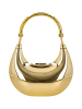 faina Women Handbag in Gold