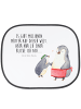 Mr. & Mrs. Panda Autoscheibensonnenschutz Pinguin mit Kind mit S... in Weiß