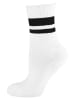 Nur Die  Sportsocken Frotteesohle in mix weiß/schwarz
