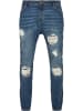 Urban Classics Urban Classics Herren Heavy Destroyed Slim Fit Jeans in blue heavy destroyed washed