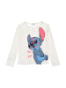 Disney Langarmshirt Disney Lilo & Stitch  in Weiß