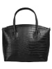 Cluty Handtasche echt Leder in schwarz