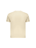Coveri Moving Beige Herren T-Shirt aus Baumwolle