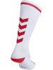 Hummel Hummel High Indoor Socken Elite Multisport Erwachsene Schnelltrocknend in WHITE/TRUE RED