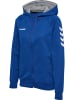 Hummel Reißverschluss Kapuzenpullover Hmlgo Damen in TRUE BLUE