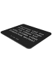 Mr. & Mrs. Panda Mouse Pad Spruch Floristin Heldin mit Spruch in Schwarz