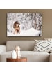 MuchoWow Leinwand Bilder Haselnussfarben