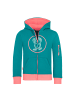Trollkids Sweatjacke Sortland in ocean green