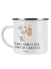 Mr. & Mrs. Panda Becher Emaille 8. Hochzeitstag Blechhochzeit mi... in Transparent