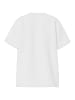 Pieces T-Shirt in Oversize in Bright White