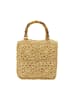 IZIA Women Handbag in Beige