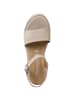 Tamaris Keilsandale 1-28020-42 in beige