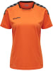 Hummel T-Shirt Hmlauthentic Damen in TANGERINE