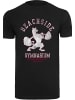 F4NT4STIC T-Shirt Scooby Doo Beachside Gym Lifting Bodybuilding in schwarz