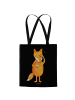 Mr. & Mrs. Panda Schultasche Fuchs Lord ohne Spruch in Schwarz