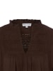 Marie Lund Bluse in schoko - 0004
