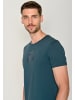 GreenBomb T-Shirt Bike Mikkel in Blauer Stein