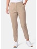 GOLDNER Sportive Hose Anna aus trageangenehmen Satin in beige